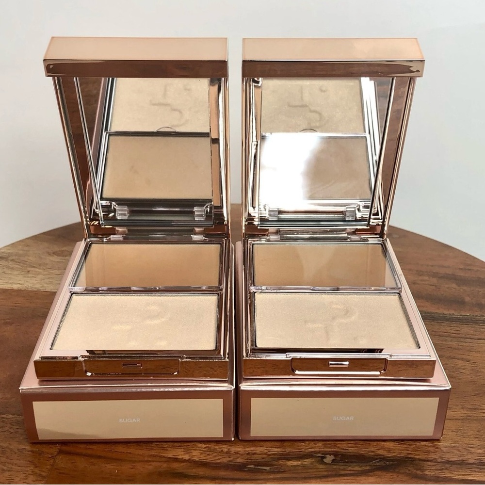 2 Patrick Ta Major Glow Crème & Powder Light Reflecting Highlighter Shade SUGAR